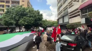 الحزب الشيوعي اللبناني ينظم اعتصاماً في بيروت رفضاً لأي تفاوض مباشر مع الاحتلال الإسرائيلي