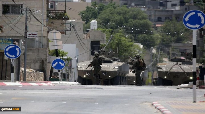 کرانه باختری| حمله صهیونیست‌ها به مقر آنروا در قدس 2