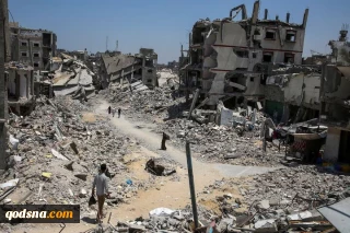 ادامه حملات هوایی و زمینی رژیم صهیونیستی به غزه و کرانه باختری