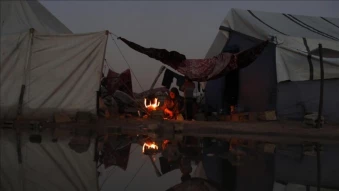 سازمان ملل: بارندگی‌های اخیر ۵۵ هزار خانواده در غزه را متضرر کرد