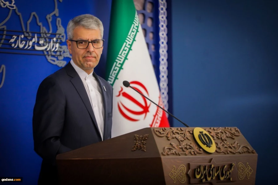 خلال مؤتمره الصحفي الاسبوعي؛

متحدث الخارجية الإيرانية : للكيان الصهيوني تاريخ طويل في تنفيذ عمليات "العلم الزائف" 2