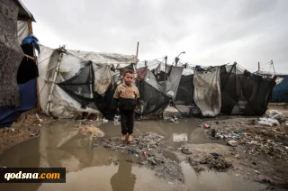 ۹۰۰ هزار آواره فلسطینی درگیر سرما