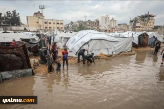 اقدام عمدی برای زیر آب رفتن چادر آوارگان