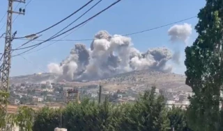 صهیونیست ها یک منزل را در لبنان منفجر کردند