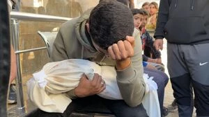 شهادت نوزاد ۷ روزه فلسطینی بر اثر سرما در دیرالبلح 2