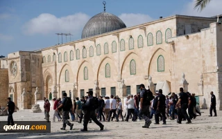 یورش بی‌سابقه شهرک‌نشینان به مسجدالاقصی