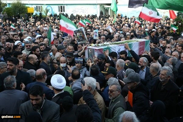 أهالي أقضية العاصمة طهران يشيعون 5 من شهداء الأمن 2