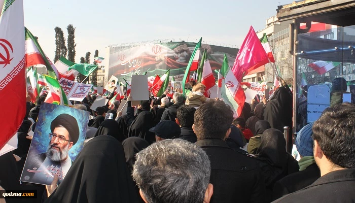 مسيرات مليونية في طهران للتنديد بجرائم مثيري الشغب والارهابيين 8