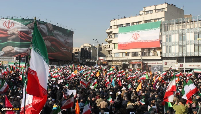 مسيرات مليونية في طهران للتنديد بجرائم مثيري الشغب والارهابيين 10