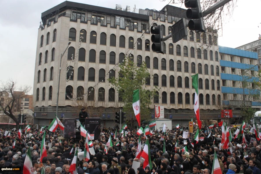 تشیع با شکوه شهدای مردمی و مدافع امنیت 2