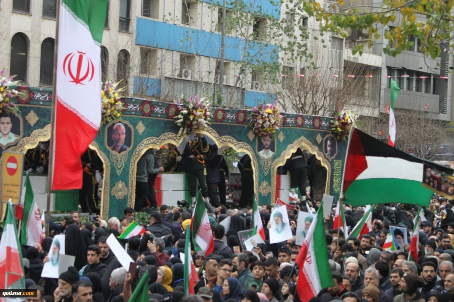 تشیع با شکوه شهدای مردمی و مدافع امنیت 4