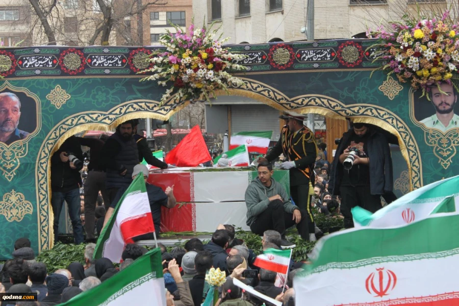 تشیع با شکوه شهدای مردمی و مدافع امنیت 6