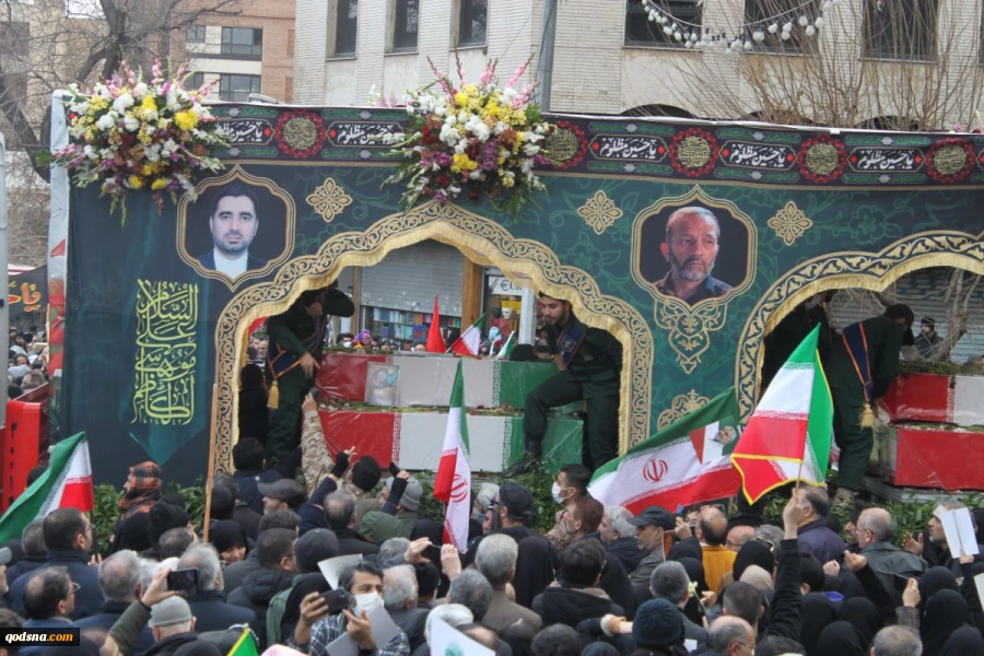 تشیع با شکوه شهدای مردمی و مدافع امنیت 19