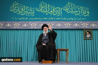 خلال استقباله الآلاف من مختلف شرائح الشعب بمناسبة عيد المبعث المبارك؛

قائد الثورة الإسلامية: الشعب الايراني قصم ظهر الفتنة..نعتبر الرئيس الأميركي مجرماً