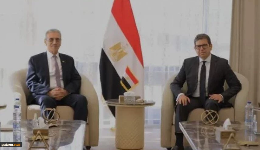 دیدار و نشست رئیس سازمان اطلاعات مصر با اعضای کمیته تکنوکرات غزه 2