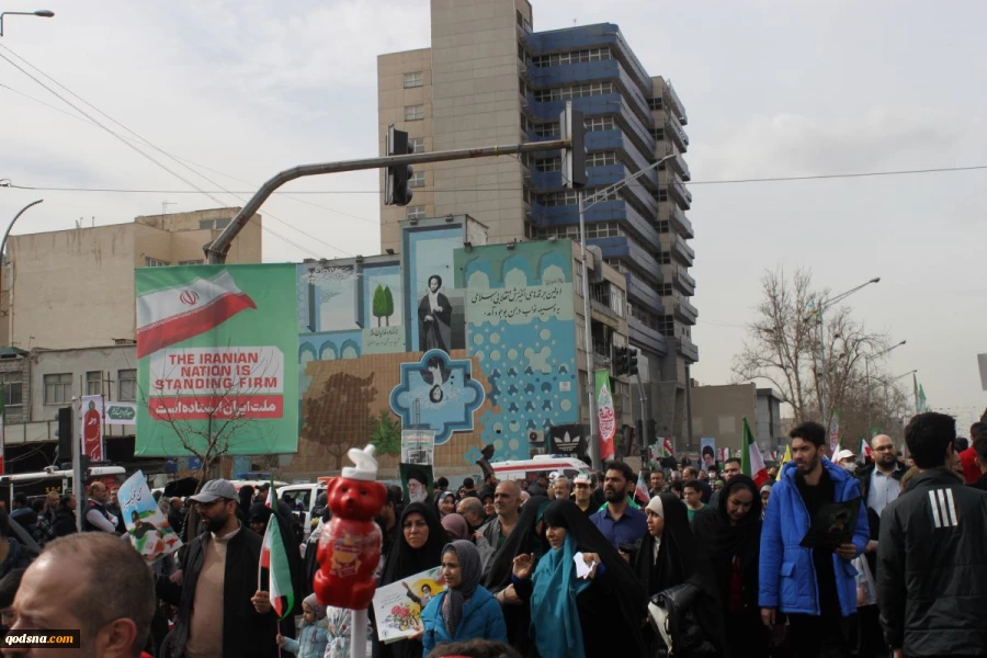 راهپیمایی پرشکوه یوم الله 22 بهمن از قاب دوربین خبرگزاری قدس ( قسمت 2 ) 3
