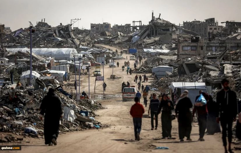 ادامه تجاوزات اشغالگران و نقض توافق آتش بس/ تخریب تعداد دیگری از منازل باقی  مانده در نوارغزه 3