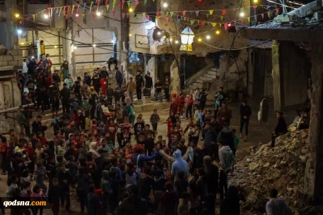 خوشحالی اهالی غزه از فرا رسیدن ماه مبارک رمضان