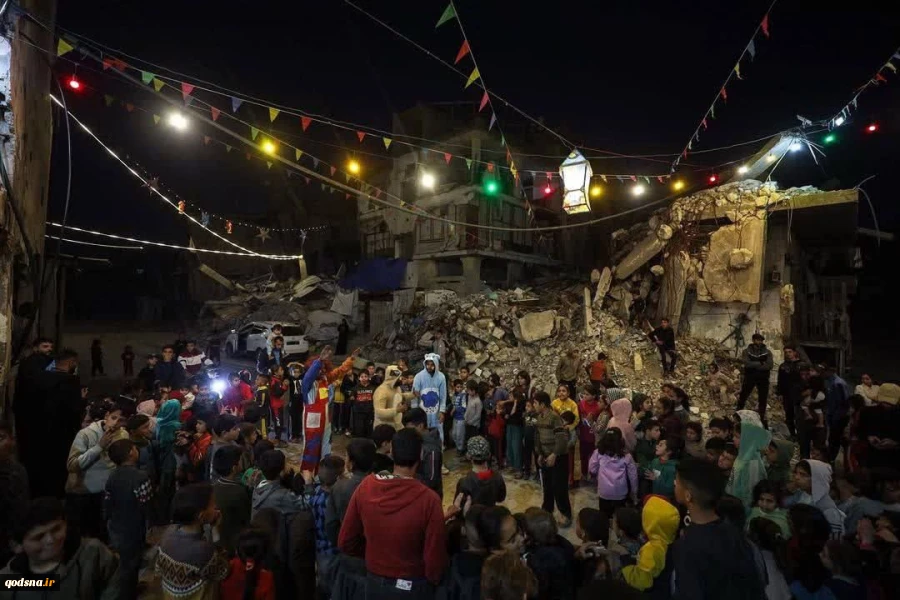 خوشحالی اهالی غزه از فرا رسیدن ماه مبارک رمضان 6