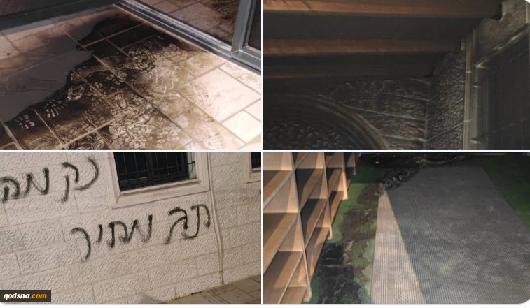 Hamas condemns settler attack on W. Bank mosque as “fascist crime”