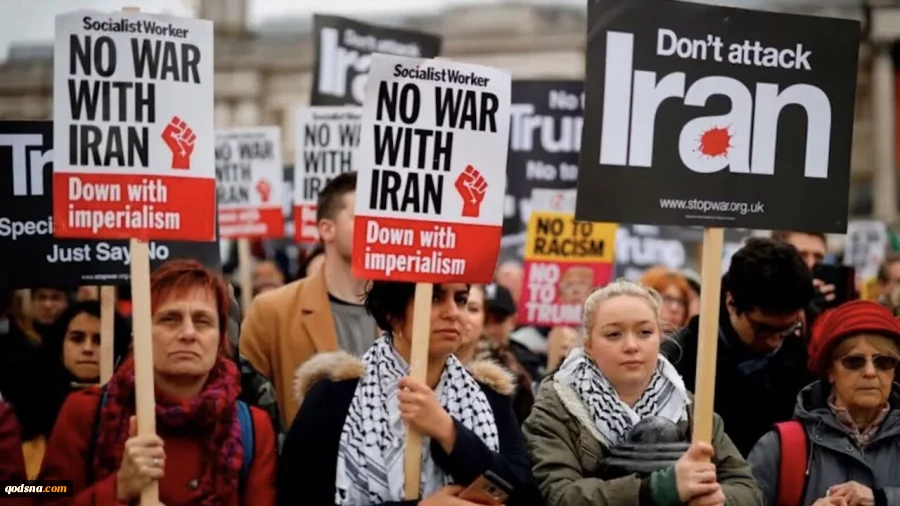 نهادهای ضد جنگ انگلیس، تجاوز اسرائیل و آمریکا به ایران را محکوم کردند 2
