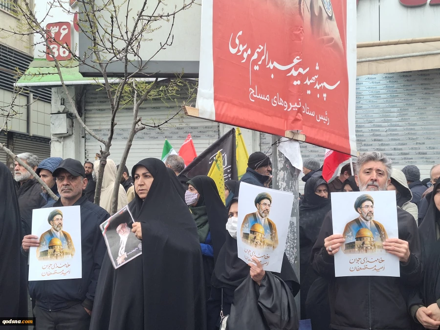 خروش مردم انقلابی تهران در روز جهانی قدس 2