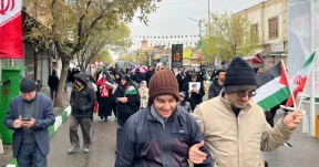 گزارش تصویری از روز قدس از خبرنگار خبرگزاری قدس از استان قم