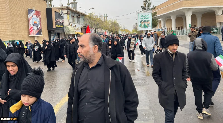 گزارش تصویری از روز قدس از خبرنگار خبرگزاری قدس از استان قم 
 2