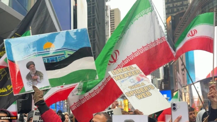 روز جهانی قدس در نیویورک و طنین فریاد حمایت از ایران و فلسطین 2