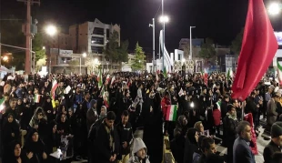 الشعب الإيراني يتحدى العدوان الصهيوأمريكي باستمرار مسيراته اليومية 2