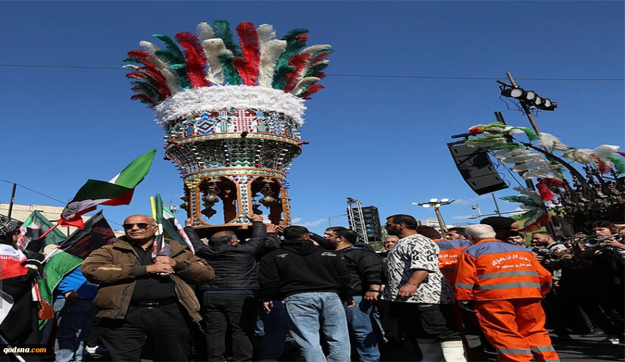 مواكب عزاء اربعينية القائد الشهيد تنطلق في طهران وارجاء البلاد 5