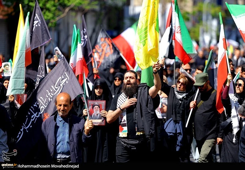 اربعین رهبر شهید انقلاب اسلامی در تهران از قاب خبرگزاری های داخلی 2