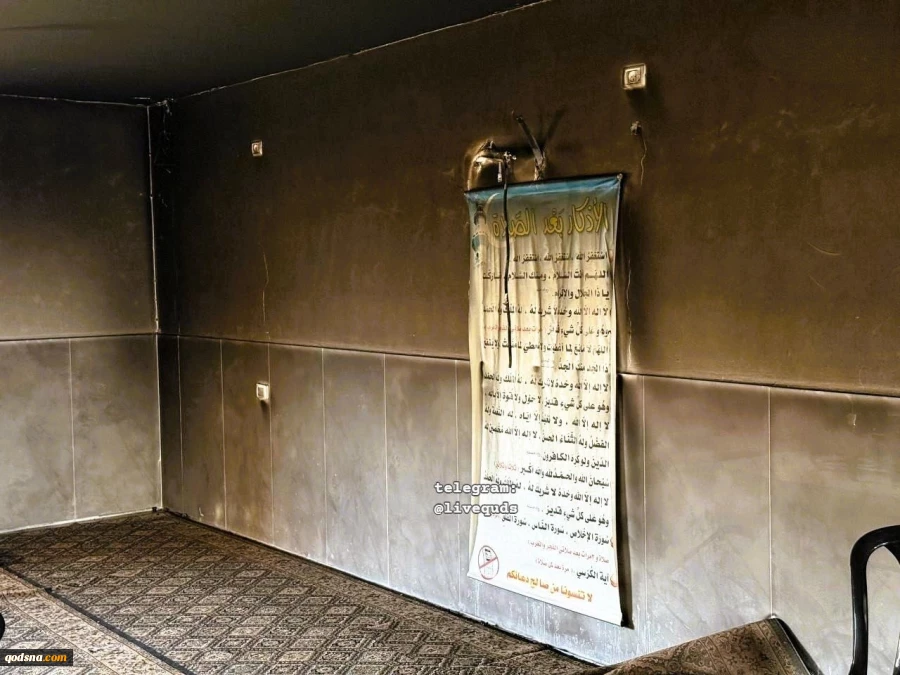 اوقاف فلسطین: آتش‌زدن مسجد در رام ‌الله بخشی از سیاست سازمان ‌یافته اشغالگران است