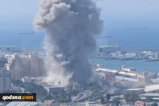 سقوط صاروخ شمال حيفا ودوي انفجارات هائلة ناجمة عن هجوم صاروخي إيراني