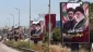 Lebanese display banners lauding Iran’s support for end to Israeli aggression on Lebanon