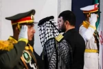 مراسم وداع الشهيد الإمام الخامنئي في مصلى طهران 7