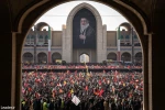 ملايين الإيرانيين يودعون قائدهم الشهيد في مشهد تاريخي مهيب
 2