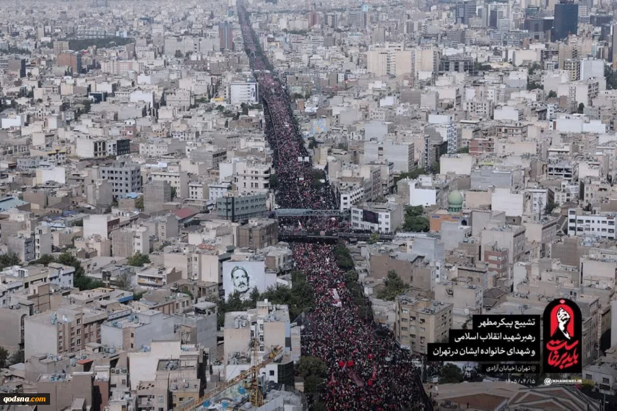 گزارش میدانی و لحظه به لحظه خبرگزاری قدس...

تهران در سوگ و خروش آخرین قرار با آقای شهید ایران؛ آیین تشییع پیکر مطهر قائد شهید امت+ فیلم 2