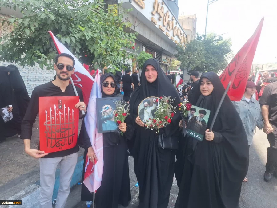 گزارش اختصای قدسنا از مراسم باشکوه تشییع رهبر شهید امت؛حماسه میلیونی عاشقان امام شهید/ مردم در گفتگو با قدسنا: راه قائد عظیم امت را ادامه خواهیم داد 6