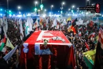 تصاویری از تشییع رهبر شهید انقلاب در کربلای معلی؛ عمود ۱۳۷۹ 2