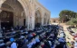 70,000 Palestinian worshipers perform Friday prayer at Aqsa despite Israeli restrictions