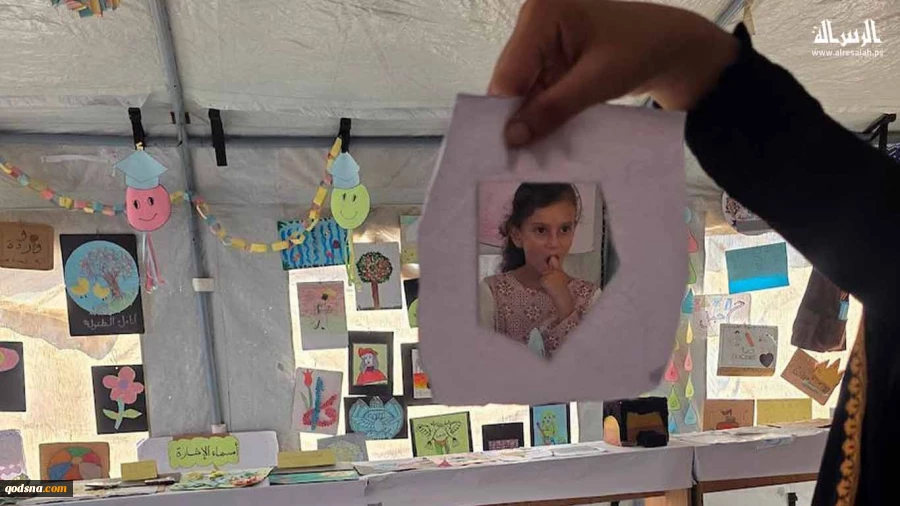أطفال يعرضون أعمالهم الفنية في معرض «ألم وأمل» بمواصي خان يونس 5