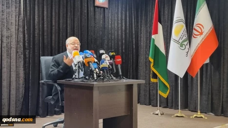 نشست تبیینی و خبری آخرین تحولات فلسطین با حضور دکتر خالد قدومی نماینده حماس در تهران