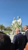 ادای احترام قالیباف در محل شهادت حاج قاسم و ابومهدی در فرودگاه بغداد