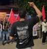 تجمع گسترده در مراکش در اعتراض به سفر وزیر صهیونیستی


 3