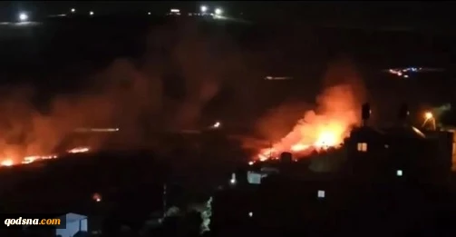 بعد أشهر من الاعتداءات.. مستوطنون يحرقون منزلين لعائلة فلسطينية جنوب نابلس 2
