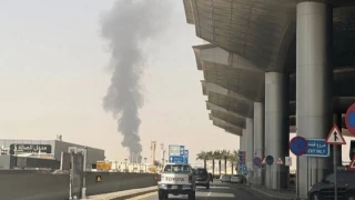توقف پروازها در فرودگاه ملک خالد ریاض همزمان با انفجار در مسیر عربستان