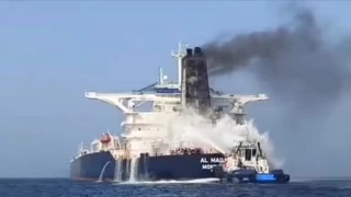 IRGC Navy says another oil tanker hit in Strait of Hormuz, warns against cooperation with US