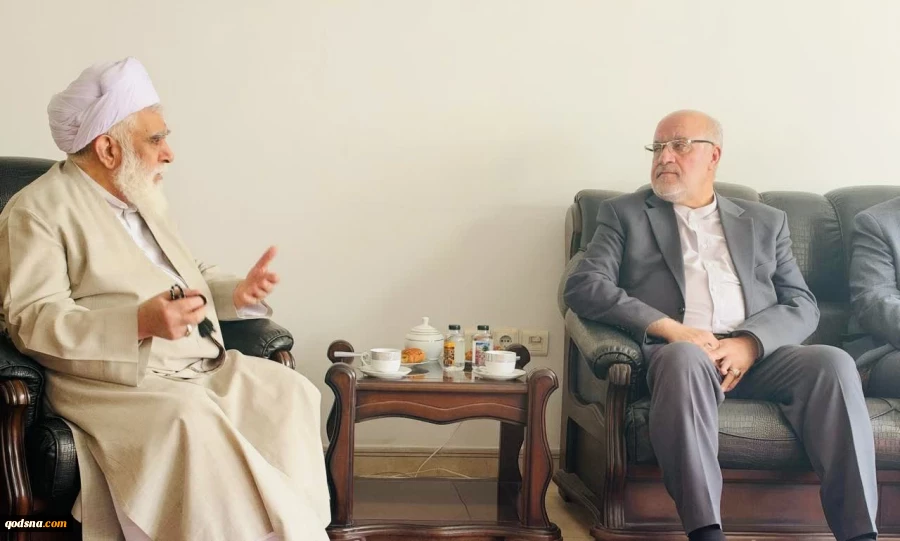 تقدیر کمیته  حمایت از انقلاب اسلامی مردم فلسطین ریاست جمهوری از سفیر جانباز سابق  جمهوری اسلامی ایران در لبنان