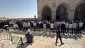 Tens of thousands of Palestinians attend Friday prayer at Aqsa as Zionist regime’s forces arrest preacher